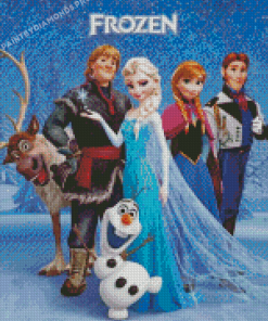 Frozen Poster Diseny Film Diamond Paintings