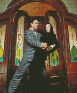 Gomez And Morticia Diamond Paintings