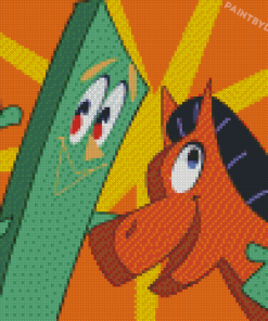 Gumby And Pokey Diamond Paintings