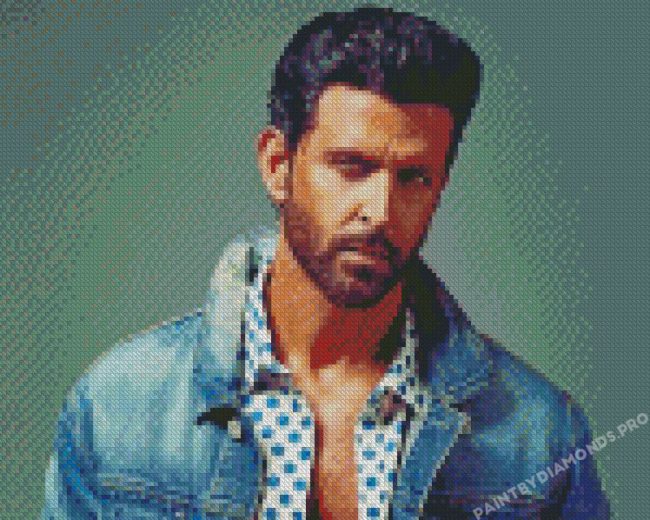 Handsome Hrithik Roshan Diamond Paintings