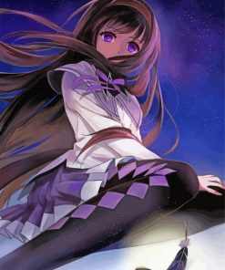 Homura Akemi Diamond Painting