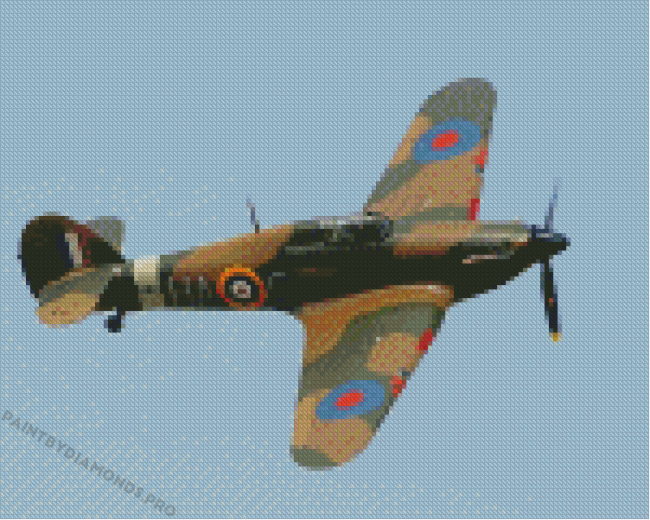 Hurricane Plane Diamond Paintings