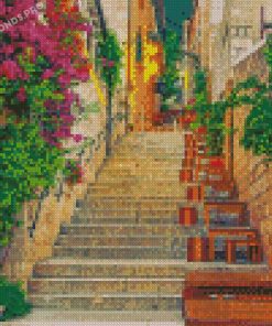 Hvar Alleys Photography Diamond Paintings