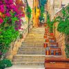 Hvar Alleys Photography Diamond Paintings