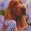 Irish Setter Art Diamond Painting