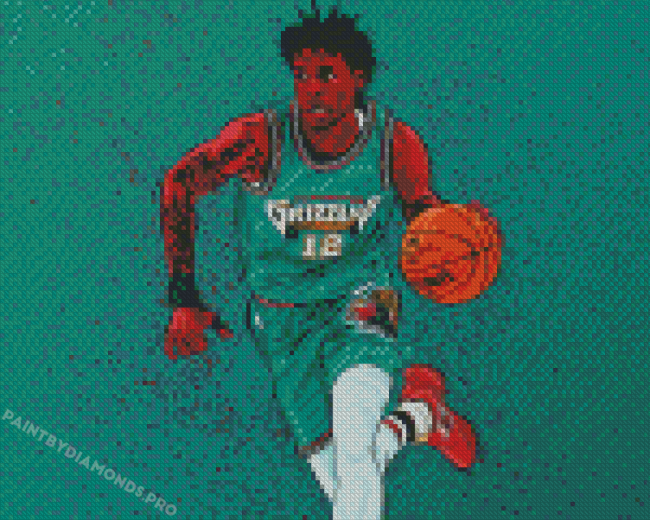 Ja Morant Art Diamond Paintings