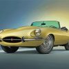 Jaguar XKE Diamond Paintings