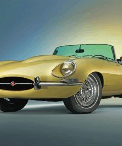 Jaguar XKE Diamond Paintings