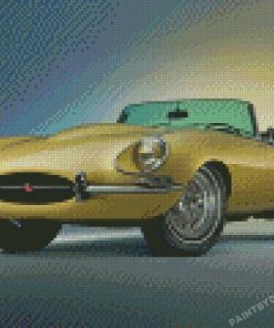 Jaguar XKE Diamond Paintings