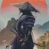 Japanese Swordsman Samurai Diamond Paintings