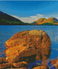 Jordan Pond Acadia Park Diamond Paintings