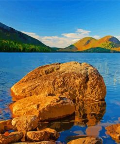 Jordan Pond Acadia Park Diamond Paintings