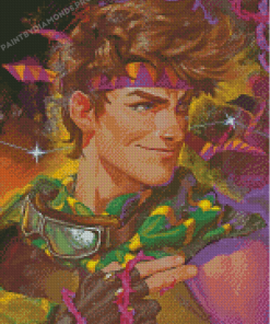 Joseph Joestar Character Art Diamond Paintings