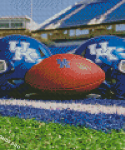 Kentucky Wildcats Football Helmets Diamond Paintings