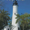 Key West Lighthouse In Florida Diamond Painting