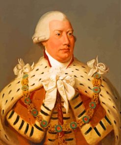 King George III Portrait Diamond Paintings