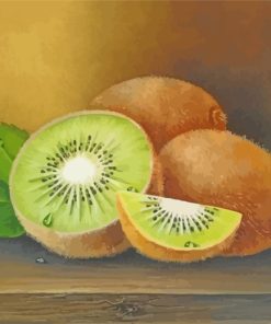 Kiwi Fruit Still Life Diamond Painting