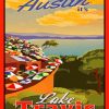 Lake Travis Poster Art Diamond Paintings