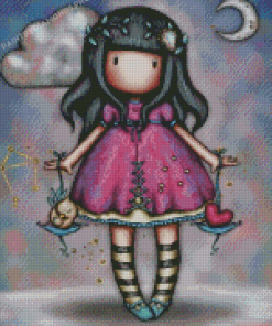 Libra Girl Gorjuss Diamond Paintings