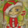 Little Christmas Fairy Diamond Paintings