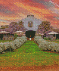 Lowe Family Wine Co Mudgee Sunset Diamond Paintings