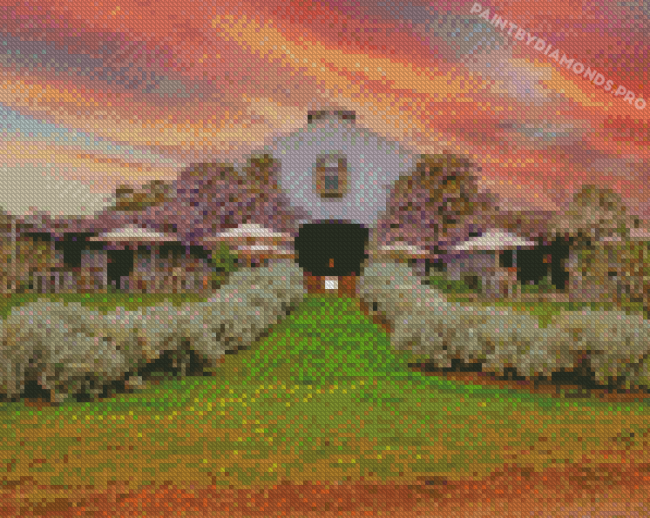 Lowe Family Wine Co Mudgee Sunset Diamond Paintings