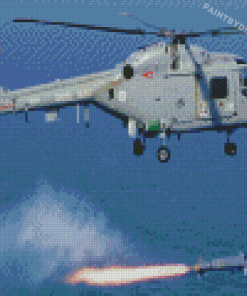 Lynx Helicopter Diamond Paintings