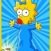 Maggie Simpson Poster Diamond Paintings