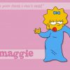 Maggie Simpson Character Diamond Paintings