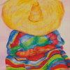 Man In Sombrero Diamond Paintings