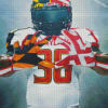 Maryland Terrapins Football Team Player Diamond Paintings