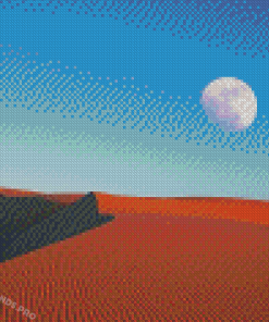 Moon Desert Diamond Paintings