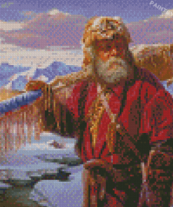 Mountain Man Diamond Paintings