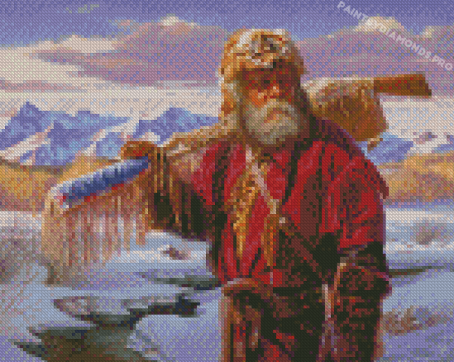 Mountain Man Diamond Paintings