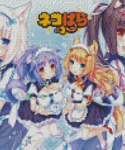 Nekopara Poster Diamond Paintings