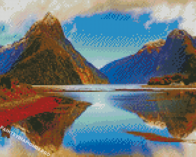 New Zealand Fiordland Diamond Painting