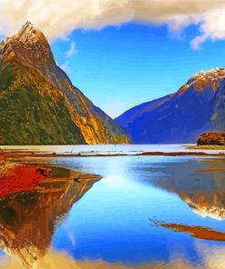 New Zealand Fiordland Diamond Painting