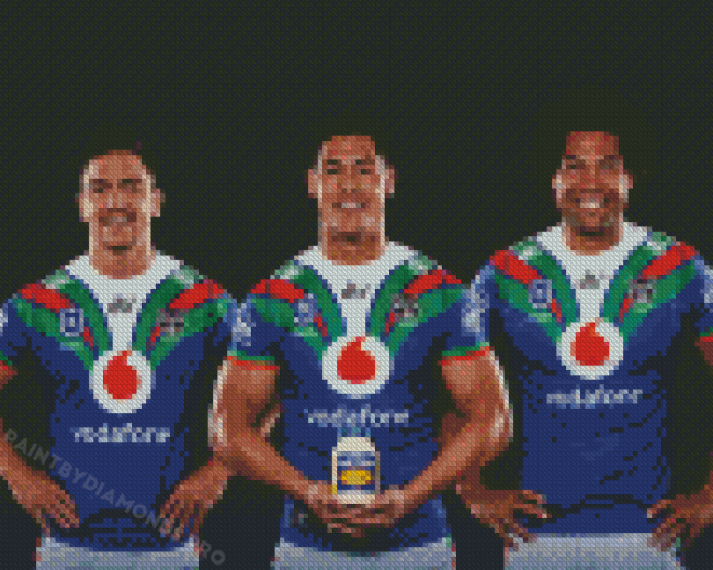 New Zealand Warriors Players Diamond Paintings