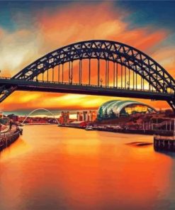 Newcastle Tyne Bridge Diamond Paintings