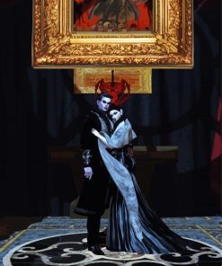 Noble Vampire Couple Diamond Painting