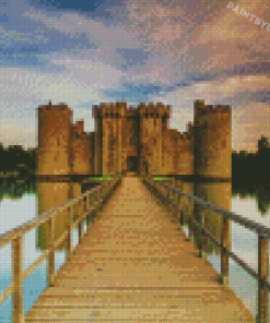 Old Bodiam Castle Diamond Paintings