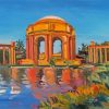 Palace Of Fine Arts California Art Diamond Paintings