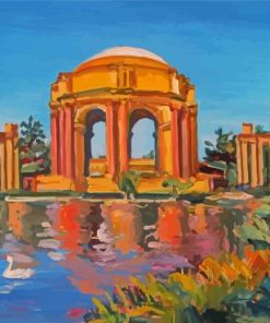 Palace Of Fine Arts California Art Diamond Paintings