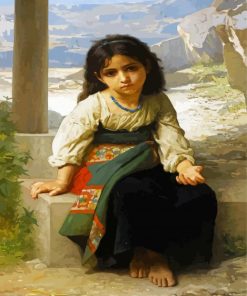 Petite Mendiante Bouguereau Diamond Painting