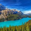 Peyto Lake In Canada Diamond Paintings