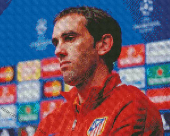 Player Diego Godin Diamond Paintings