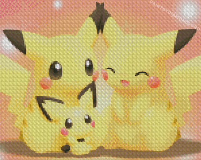 Pokemon Pikatchu Diamond Painting