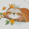 Queen Baby Sloth Diamond Paintings