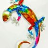 Rainbow Colourful Gecko Diamond Paintings