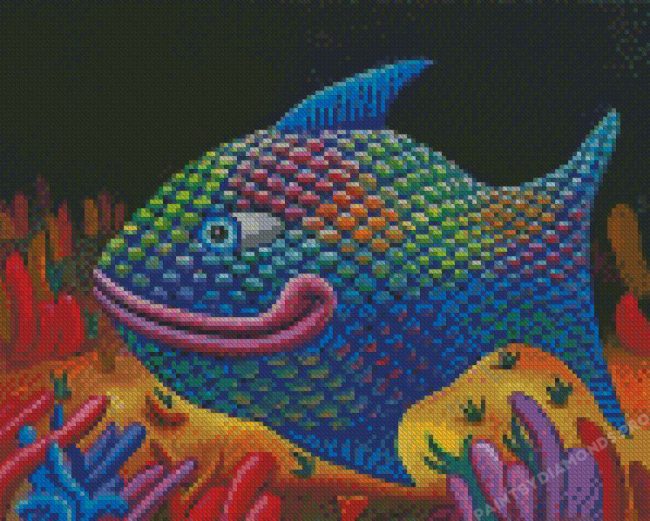 Rainbow Fish Diamond Paintings